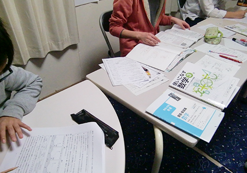 中学生　授業風景